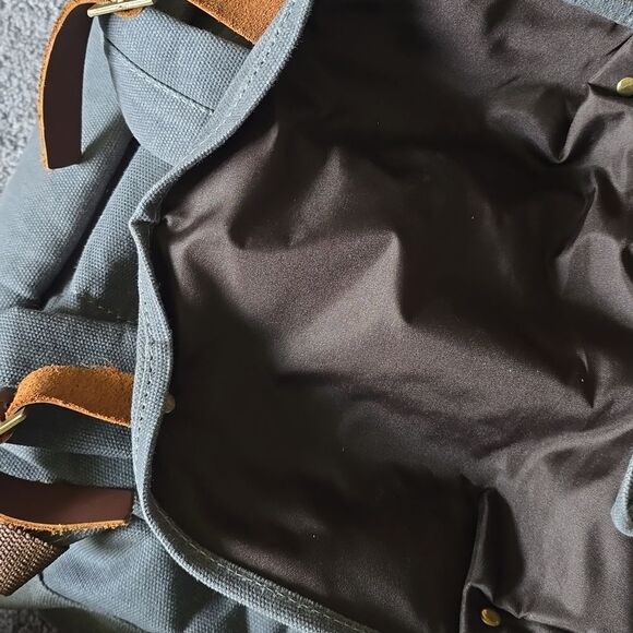 Uncharted 1 2 Drake Canvas Backpack Bag Figure Fits Laptop Sony Naughty Dog NEW - Picture 8 of 10